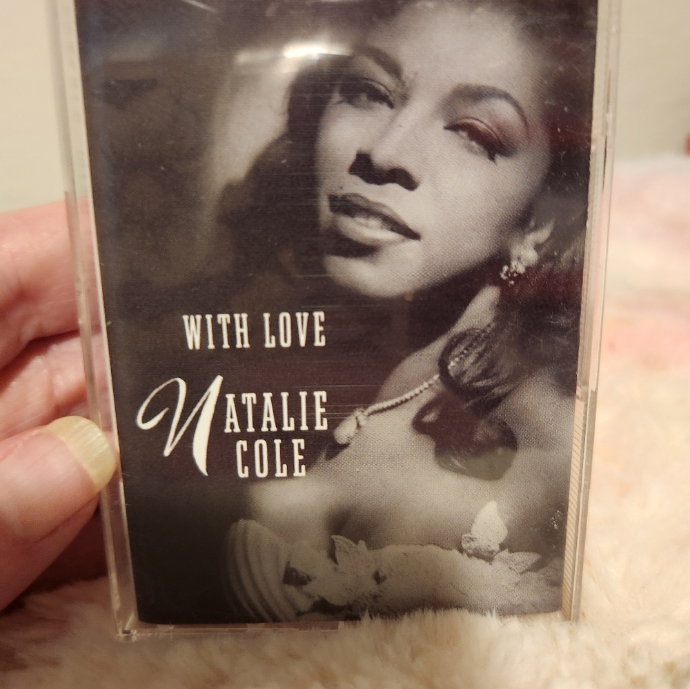 Unforgettable Natalie Cole opened cassette tape.